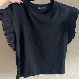 Zara size S. Fun sleeves.